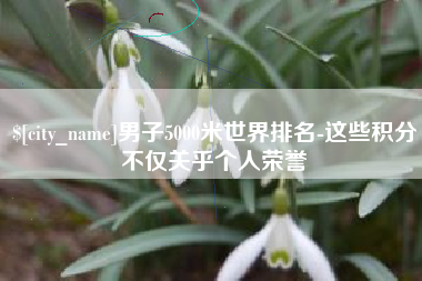 三沙男子5000米世界排名-这些积分不仅关乎个人荣誉
