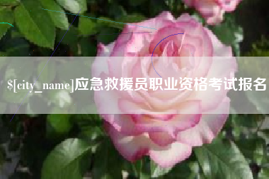 三沙应急救援员职业资格考试报名