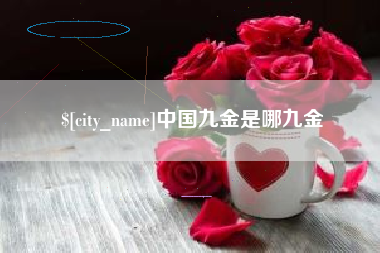 三沙中国九金是哪九金