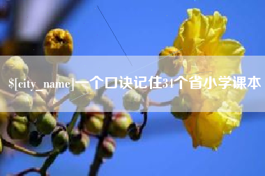 三沙一个口诀记住34个省小学课本