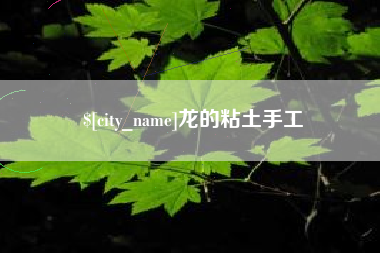 三沙龙的粘土手工