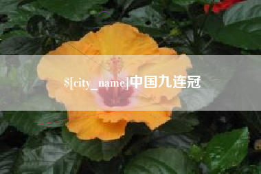 三沙中国九连冠