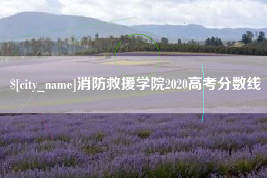 三沙消防救援学院2020高考分数线