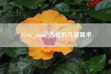 三沙古代的九宫算术