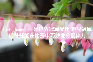 三沙5000米世界冠军配速-世界冠军们往往能在比赛中巧妙地分配体力