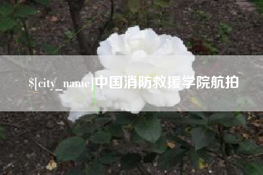 三沙中国消防救援学院航拍