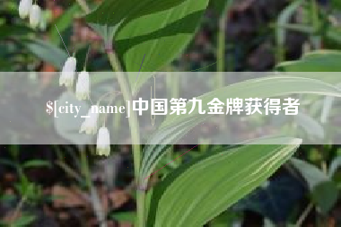 三沙中国第九金牌获得者