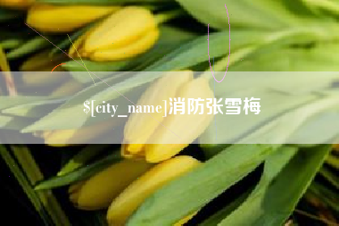 三沙消防张雪梅