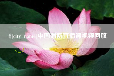 三沙中国消防直播课视频回放