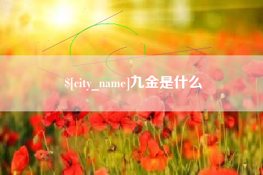 三沙九金是什么