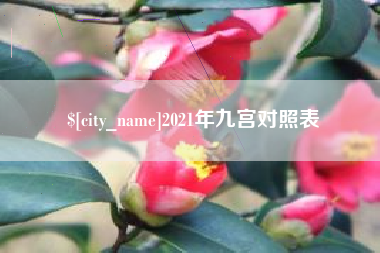三沙2021年九宫对照表