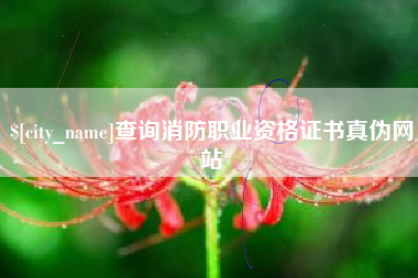 三沙查询消防职业资格证书真伪网站