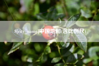 三沙中国地图(含比例尺)