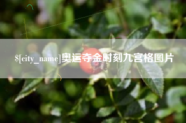 三沙奥运夺金时刻九宫格图片